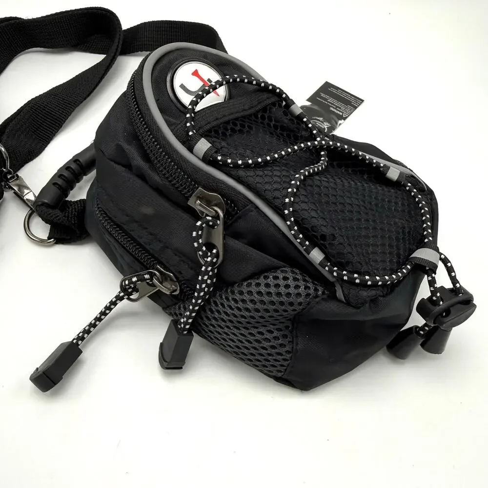 Mini Day Pack Small Black Crossbody Belt Bag Pouch Golf Travel Hiking Short Par4